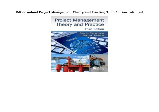 Project management theory and practice